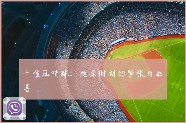 十佳压哨球：绝杀时刻的紧张与狂喜